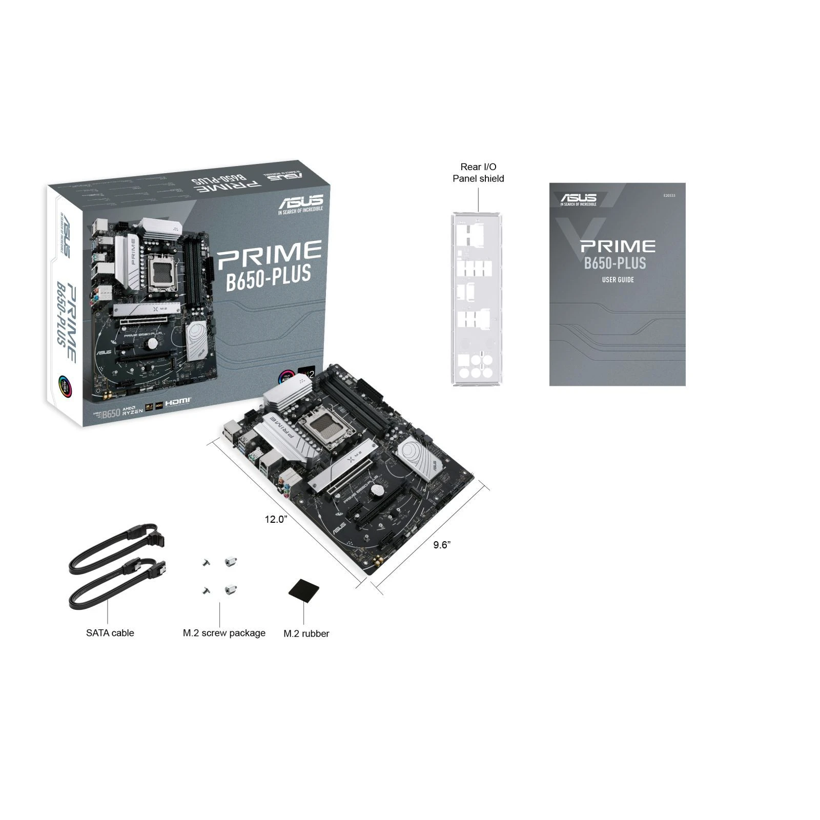 ASUS PRIME B650-PLUS WIFI (UA) Основные характеристики;