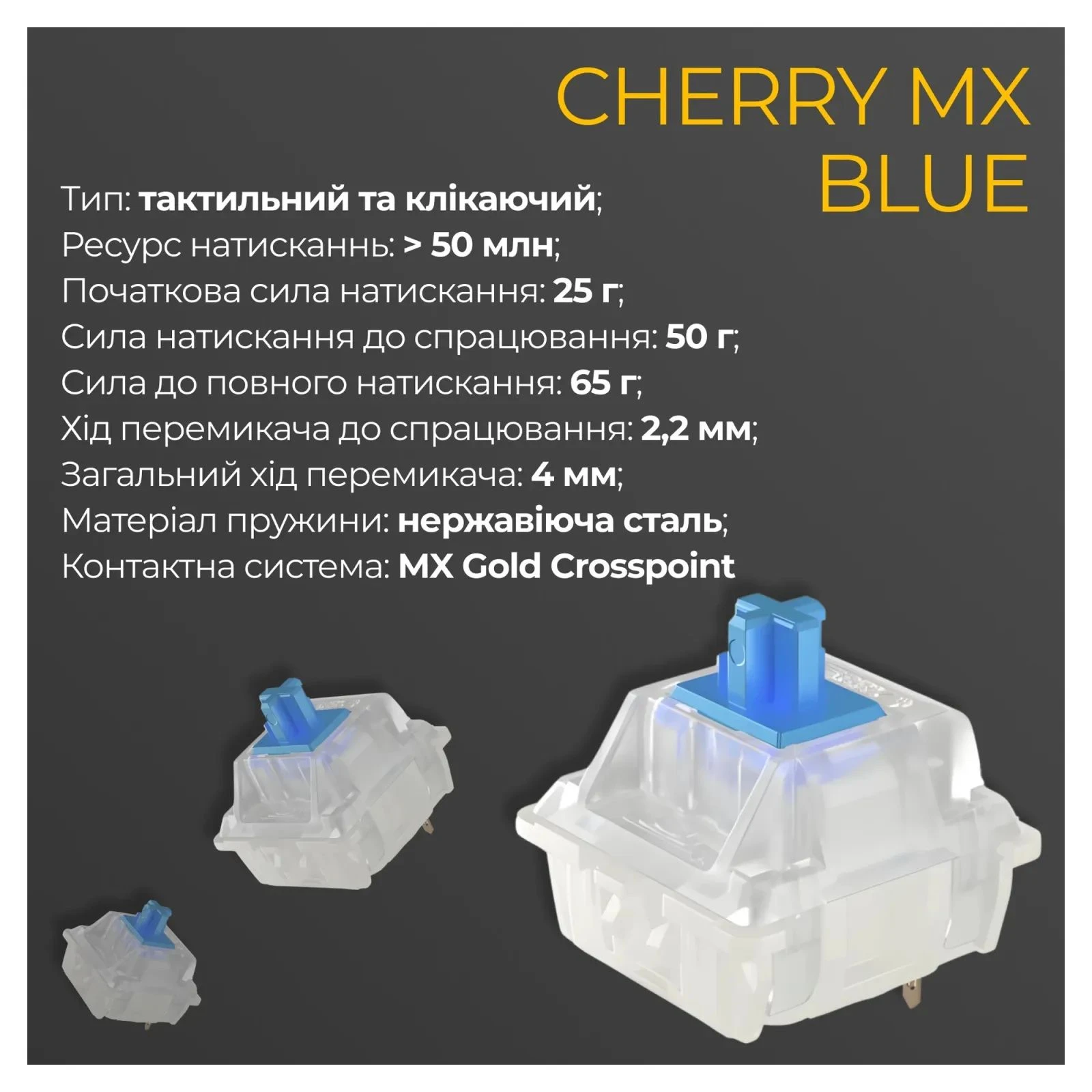 Ducky One 3 Cherry MX Blue RGB UA USB White (DKON2108ST-CUAPXPWWWSC1) (UA)