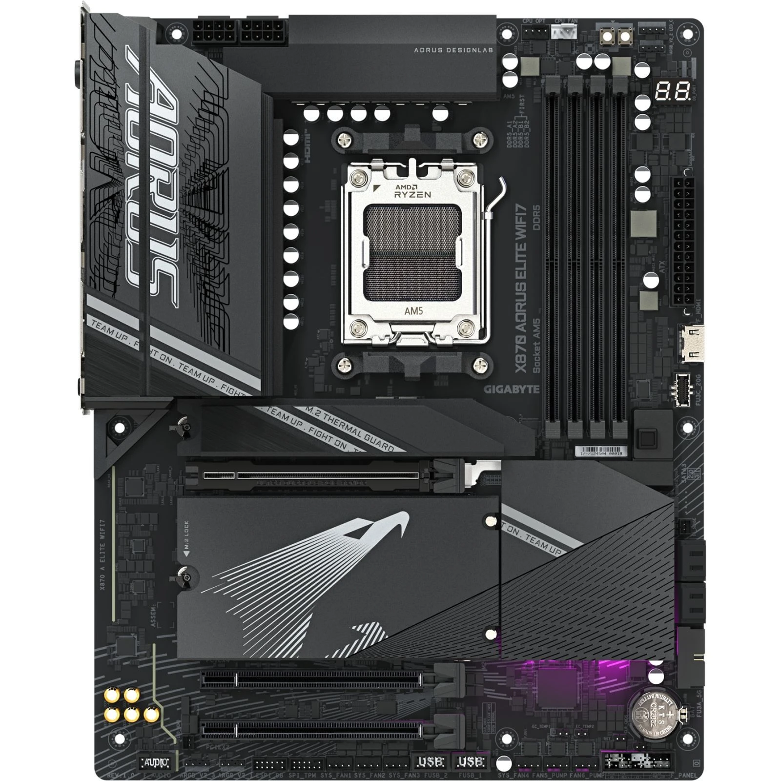 GIGABYTE X870 AORUS ELITE WIFI7 (X870 A ELITE WIFI7) (UA)