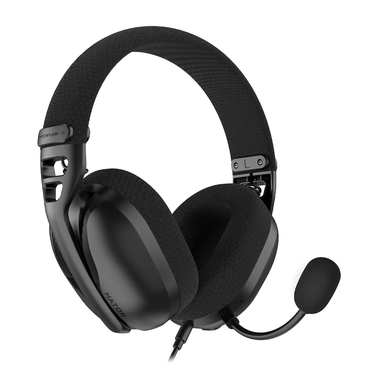 Hator Hyреrpunk 3 Hi-Res Black (ESH01) (UA) Тип крепления оголовье