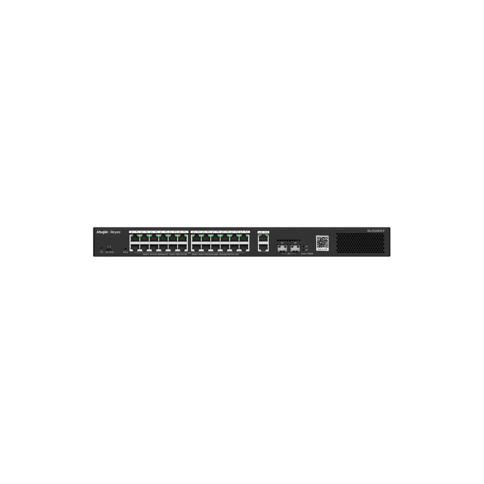 Мережі перемикають Ruijie Networks RG-SE28GS-P (UA)