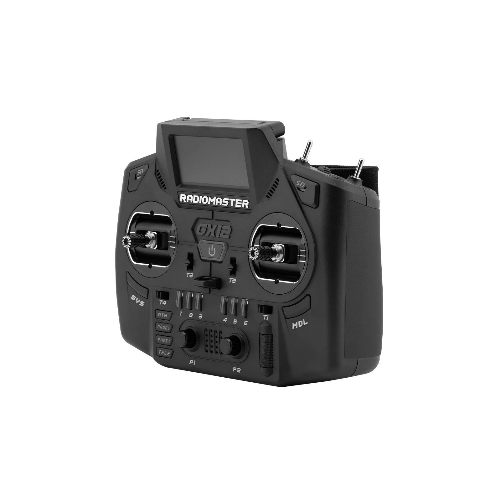 Пульт управления для дрона RadioMaster GX12 radio ExpressLRS Edge XT M2 (HP0157.0094-BLK) (UA)