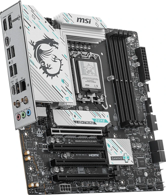 MSI B860M GAMING PLUS WIFI (911-7E42-003) (UA) Бренд: MSI; CPU: розетка 1851 тип