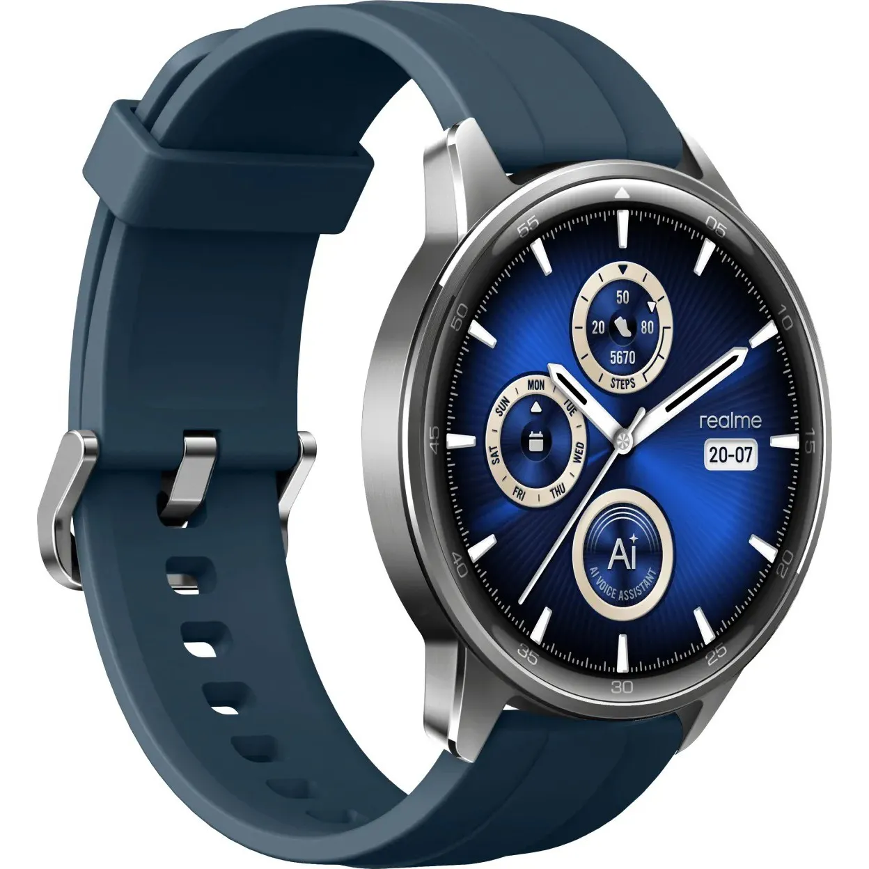 Realme Watch S2 Silver (Plata) Дисплей: 1.43, 466x466 пикс, AMOLED