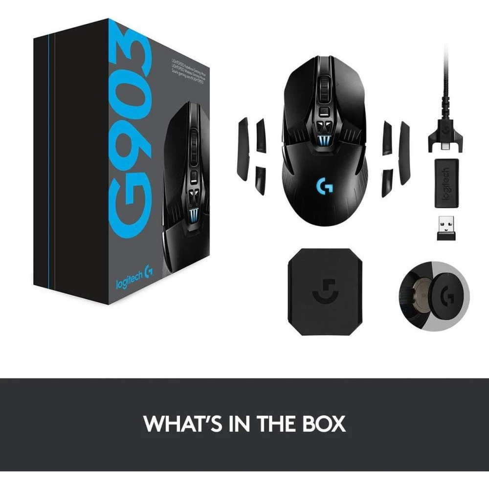 Logitech G903 Lightspeed Wireless Black (910-005084, 910-005674)