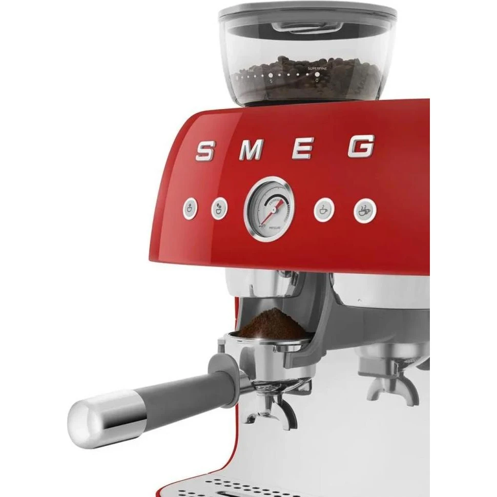 Рожкова кавоварка еспресо SMEG EGF03RDEU Бренд: SMEG; Метод установки: