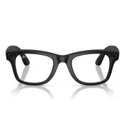 Смарт-очки Ray-Ban Meta Wayfarer Large Matte Black/Clear to Graphite Green Transitions (RW4008 601S1M 53-22)