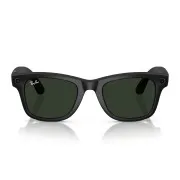 Смарт-очки Ray-Ban Meta Wayfarer Large Matte Black/Clear to Graphite Green Transitions (RW4008 601S1M 53-22)