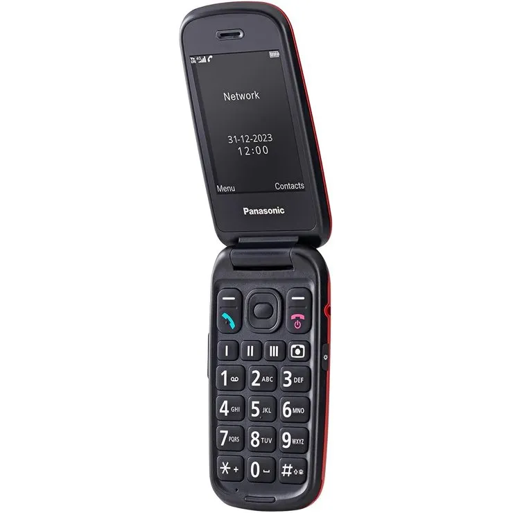 Panasonic KX-TU550 Red (KX-TU550EXR) (UA) Диагональ дисплея: 2.8 / Матрица: