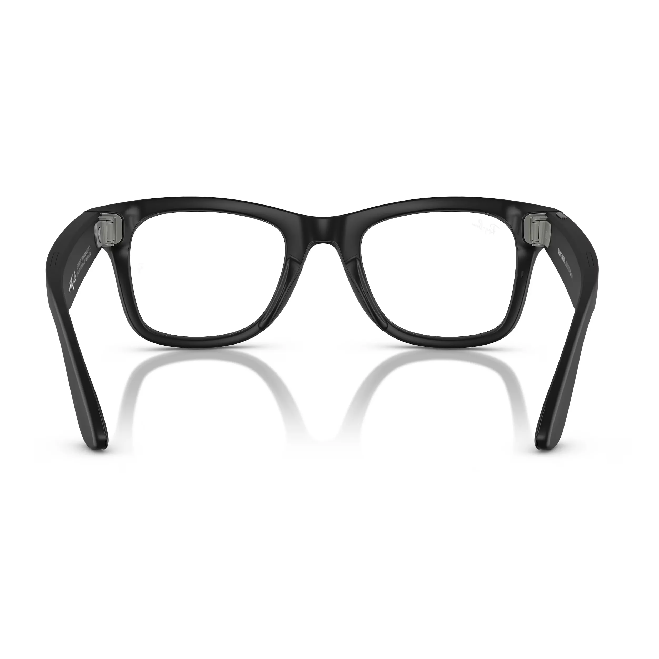 Смарт-окуляри Ray-Ban Meta Wayfarer Large Matte Black/Clear to Graphite Green Transitions (RW4008 601S1M 53-22)