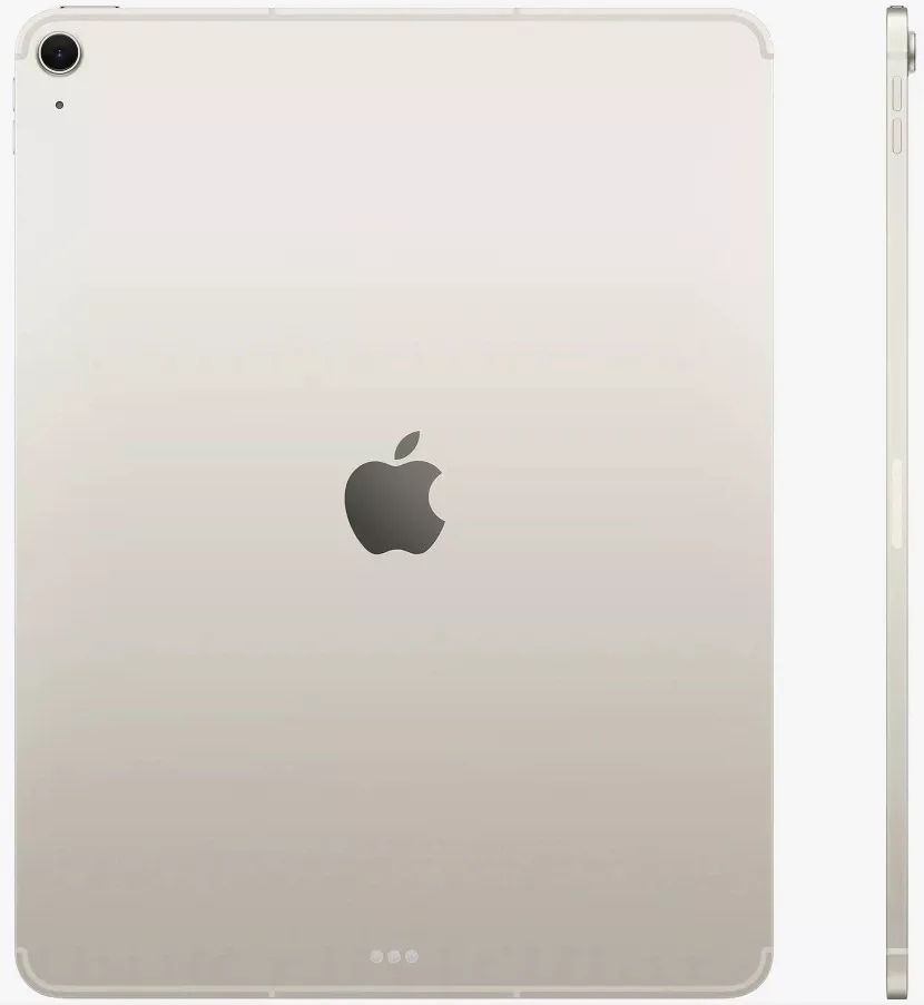 Apple iPad Air 13 2025 Wi-Fi + Cellular 128GB Starlight (MCJ34) Бренд: Apple; Лінійка: iPad Air 13 2025;