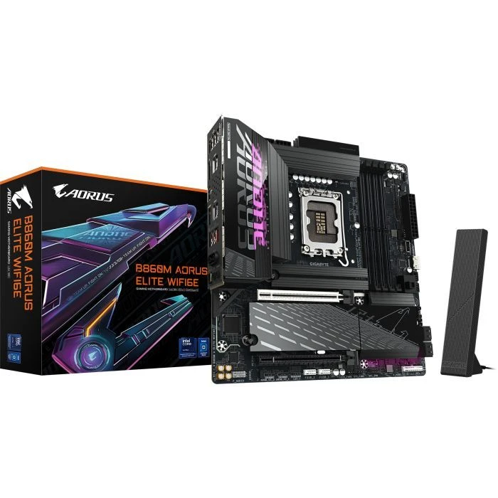GIGABYTE B860M A ELITE WIFI6E (B860M AORUS ELITE WIFI6E) (UA) Основні характеристики;