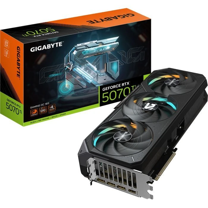 GIGABYTE GeForce RTX5070 Ti 16GB GAMING OC (GV-N507TGAMING OC-16GD) (UA) Основні характеристики; Форм