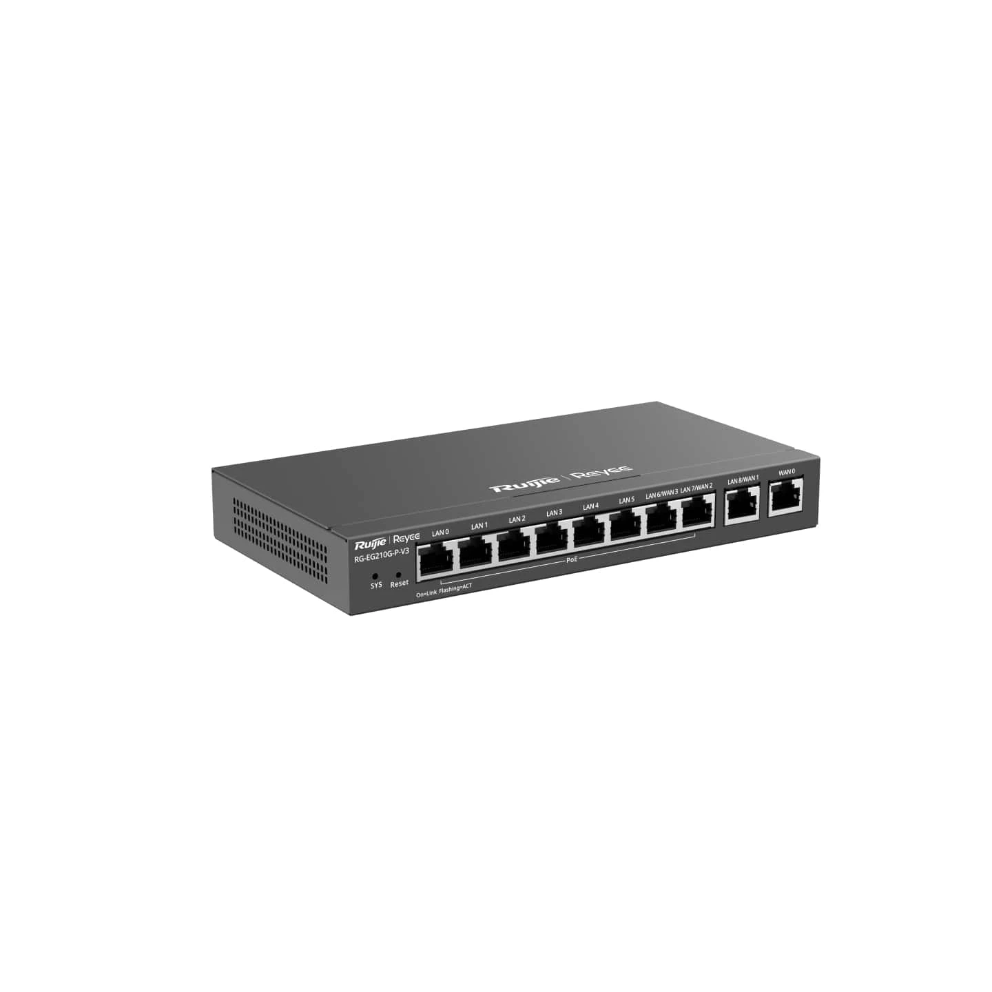 Маршрутизатор Ruijie Reyee RG-EG210G-P V3 Тип: проводные; Назначение