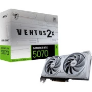 MSI GeForce RTX5070 12Gb VENTUS 2X OC WHITE (RTX 5070 12G VENTUS 2X OC WHITE) (912-V532-004) (UA)