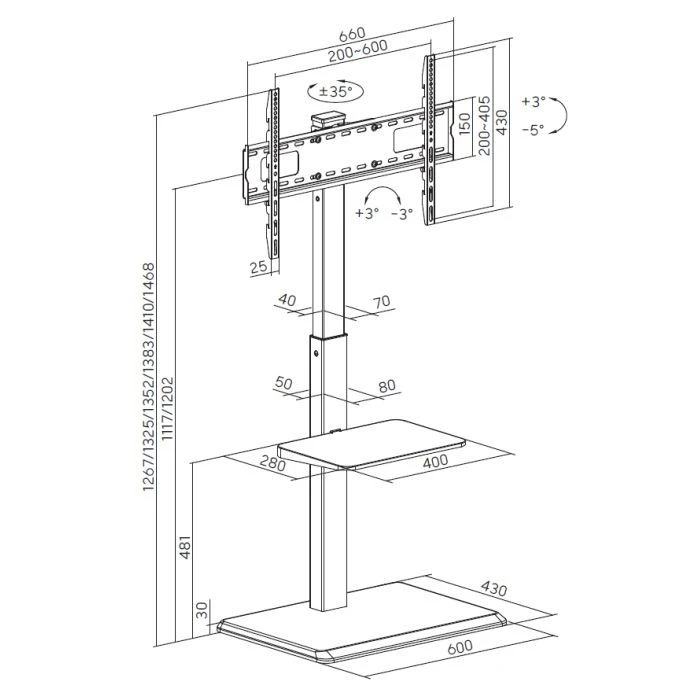 OfficePro TVS297B (UA) Основні характеристики;