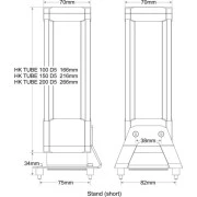 Alphacool Watercool Heatkiller Tube 150 D5 без Pompi (30204) (UA)