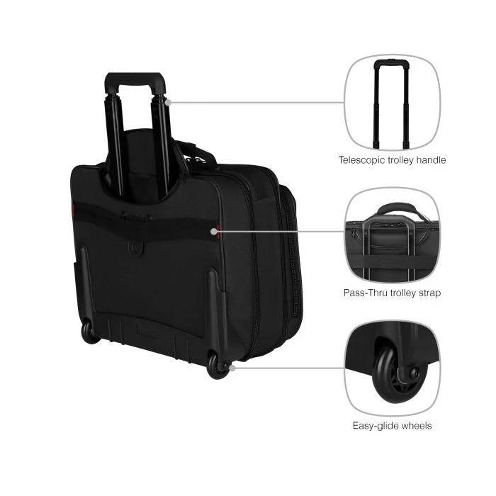 Сумка для ноутбука Wenger 16 Granada, Wheeled Case, Black (600659) (UA) Основные характеристики; Тип
