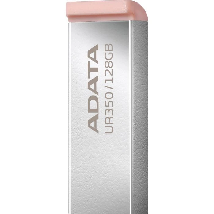 ADATA 128GB UR350 Silver/Beige USB 3.2 (UR350-128G-RSR/BG) (UA) Интерфейс USB 3.2