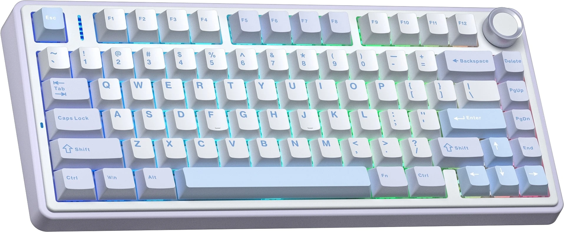 Aula F75 Gasket Greywood V3 Blue (6948391208633) (UA) Тип клавиш: механические;