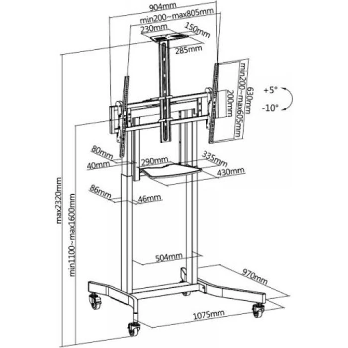 Gembird TVS-100T-01 (UA)