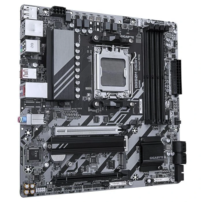 GIGABYTE B850M DS3H (UA) Максимальный объем оперативной памяти 256 ГБ