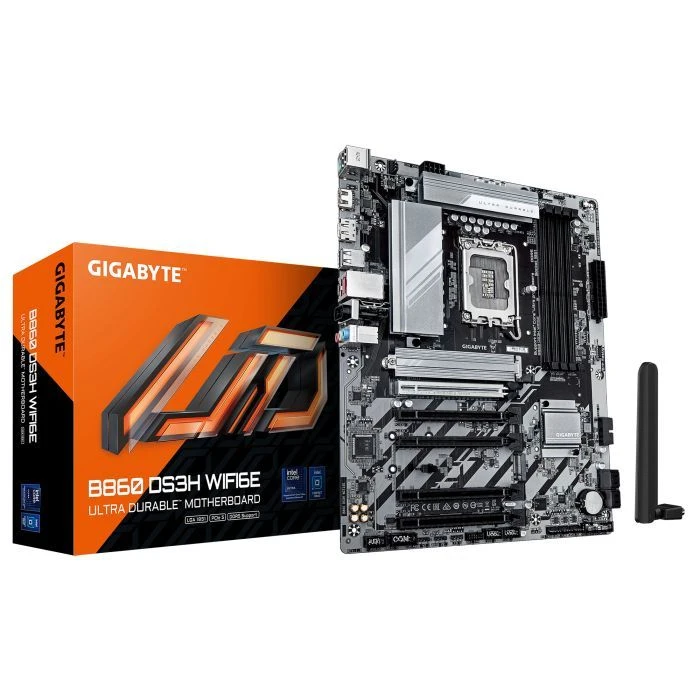 GIGABYTE B860 DS3H WIFI6E (UA) Основные характеристики;