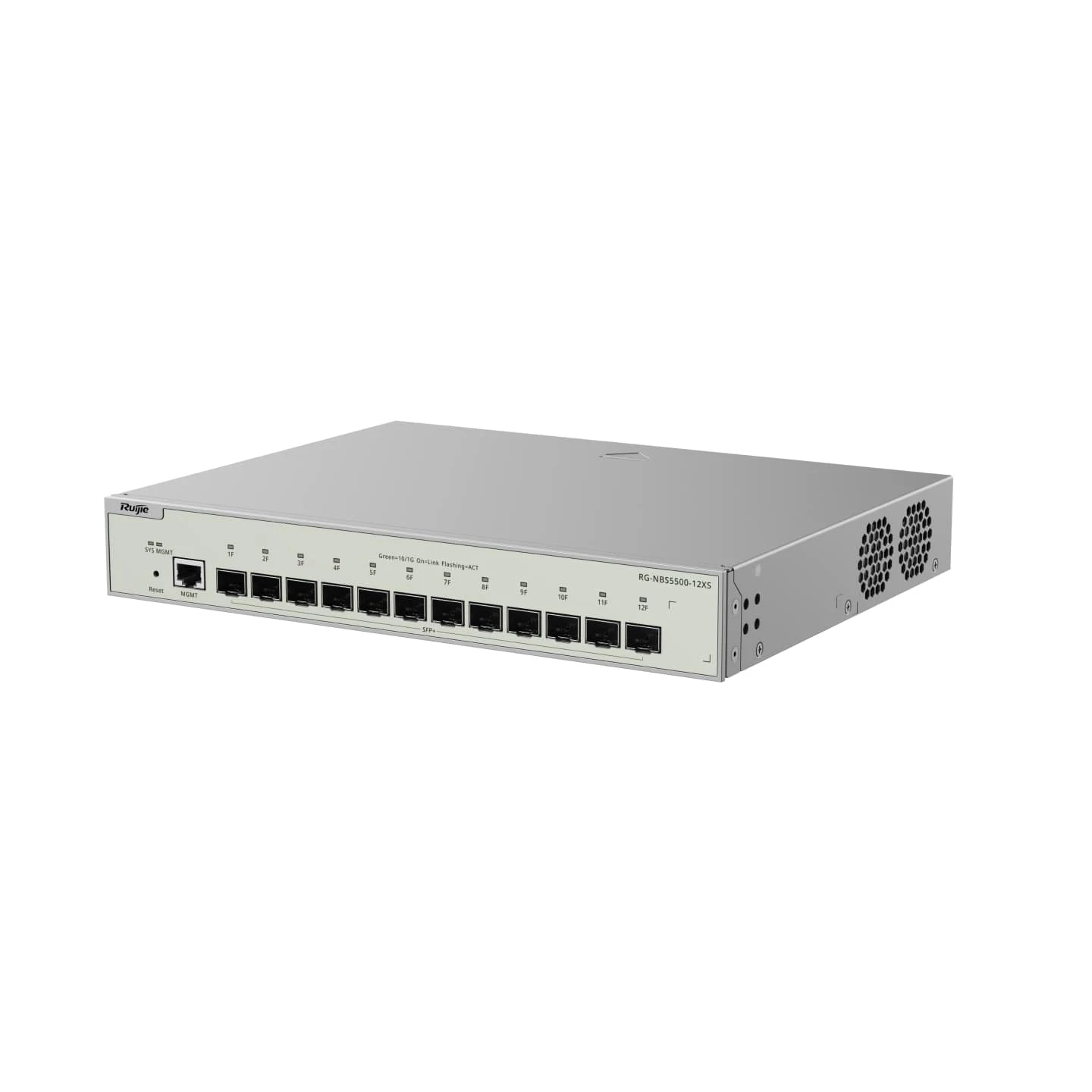 Коммутатор Ruijie Reyee RG-NBS5500-12XS Fast Ethernet (10 / 100 Мбіт / с): нет; Gigabit
