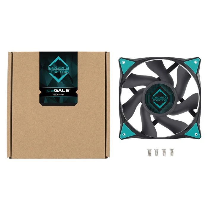 Колер для групи Iceberg Icegale 120 мм чорного кольору (Icegale12-C0a) (UA)