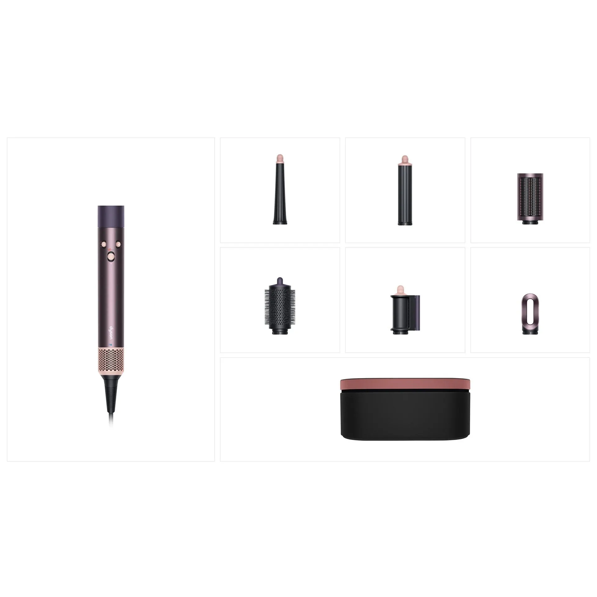 Dyson Airwrap i.d. Multi-Styler and Dryer Straight to Wavy - Jasper Plum (599021-01) Бренд: Dyson; Мощность, Вт: 1300;