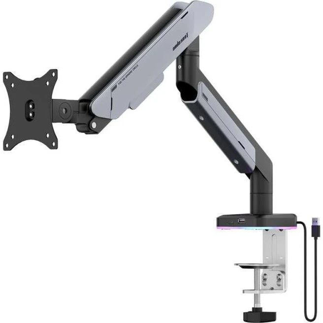 Настольная стойка Anda Seat Stealth Pro II RGB 17-42 Titanium (AD-W-A9X-1S-BT) (UA) Бренд: Anda Seat; Назначение: для