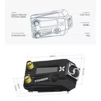 Відео приймача (VRX) Foxeer Wildfire 5,8 ГГц 72CH Чорний (MR1622) (UA)