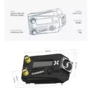 Відео приймача (VRX) Foxeer Wildfire 5,8 ГГц 72CH Чорний (MR1622) (UA)