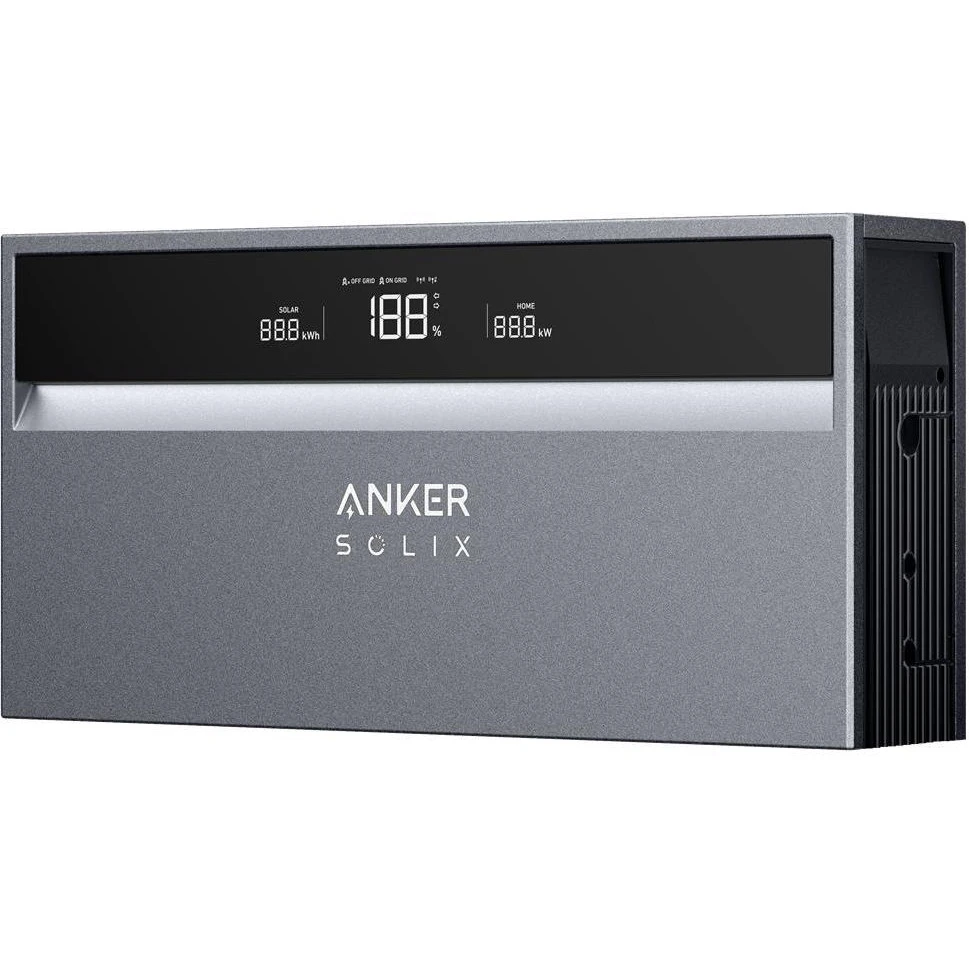Гибридный солнечный инвертор Anker SOLIX X1-H6K-S 6kW 1-Phase (A5102GZ4) (UA) Бренд: Anker; Номинальная мощность,