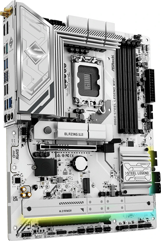 ASRock B860 Steel Legend WiFi Бренд: ASRock; Тип роз'єму CPU: Socket 1851;