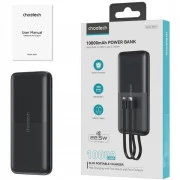 Choetech B654 10000mAh Black (B654-BK) (UA)