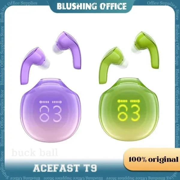 Наушники Acefast T9 Crystal Glacial Blue (6974316282525) (UA) Бренд: Acefast; Линейка: T9 Crystal;