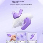 Навушники Acefast T9 Crystal Glacial Blue (6974316282525) (UA)