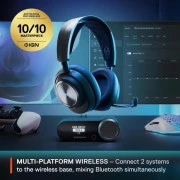 Навушники з мікрофоном SteelSeries Arctis Nova Pro Wireless P Black (61522) (UA)
