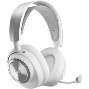 Навушники з мікрофоном SteelSeries Arctis Nova Pro Wireless P White (61526) (UA)