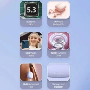 Навушники Vention Elf Earbuds E03 Pink Sand (NBHP0) (UA)