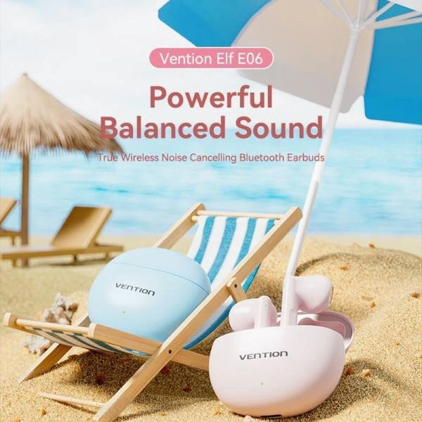 Навушники Vention Elf Earbuds E06 Pink (NBKP0) (UA) Бренд: Vention; Спосіб підключення: