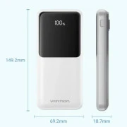 Vention 10000mAh 22.5W White (FHOW0) (UA)