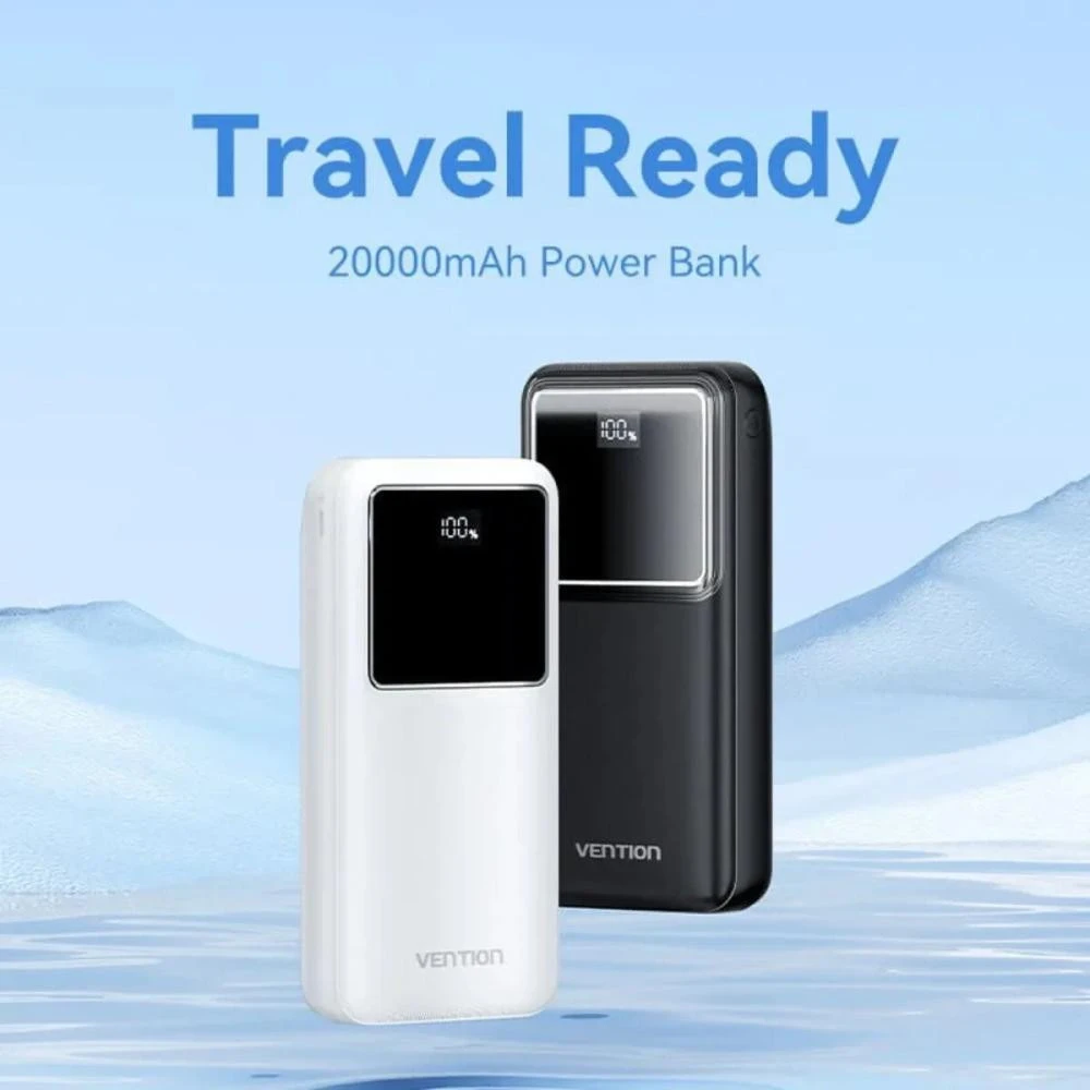 Vention 20000mAh 22.5W Black (FHLB0) (UA) Количество выходов USB Type-A 2