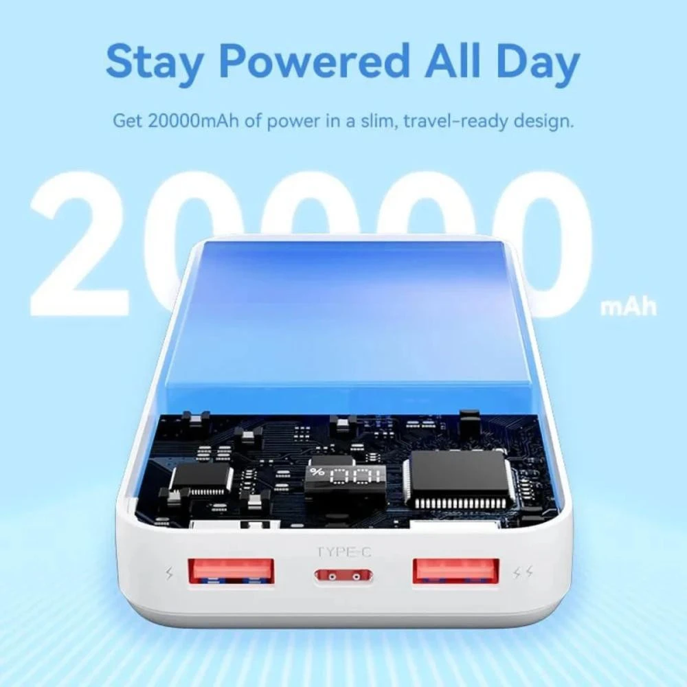 Vention 20000mAh 22.5W Black (FHLB0) (UA) Общая мощность, Вт 22,5