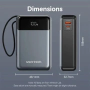Vention 20000mAh 65W Black (FHYB0) (UA)