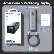 Vention 27000mAh 140W Gray (FHVH0) (UA)