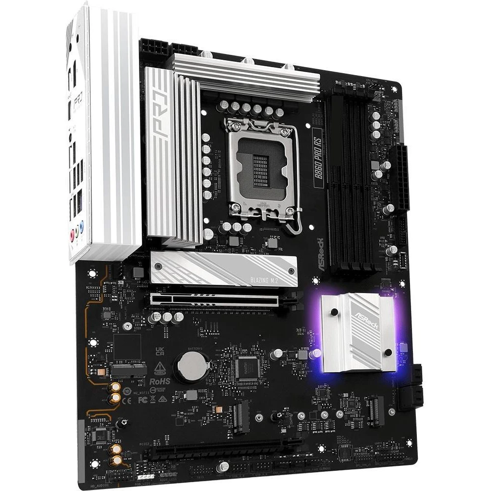 ASRock B860 Pro RS Бренд: ASRock; Тип роз'єму CPU: Socket 1851;