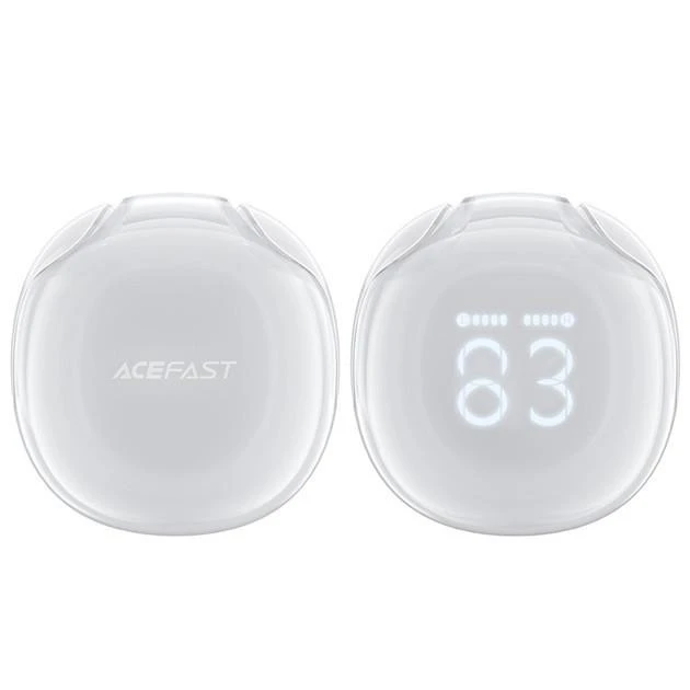 Наушники Acefast T9 Crystal Enamel White (6974316282549) (UA) Тип конструкции Вакуумные (затычки)