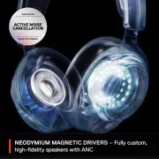 Навушники з мікрофоном SteelSeries Arctis Nova Pro Wireless X White (61525) (UA)
